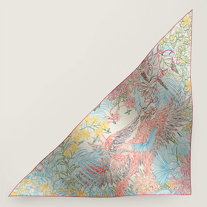 Flamingo Party Coloriage giant triangle - Pink | Hermès Mainland China